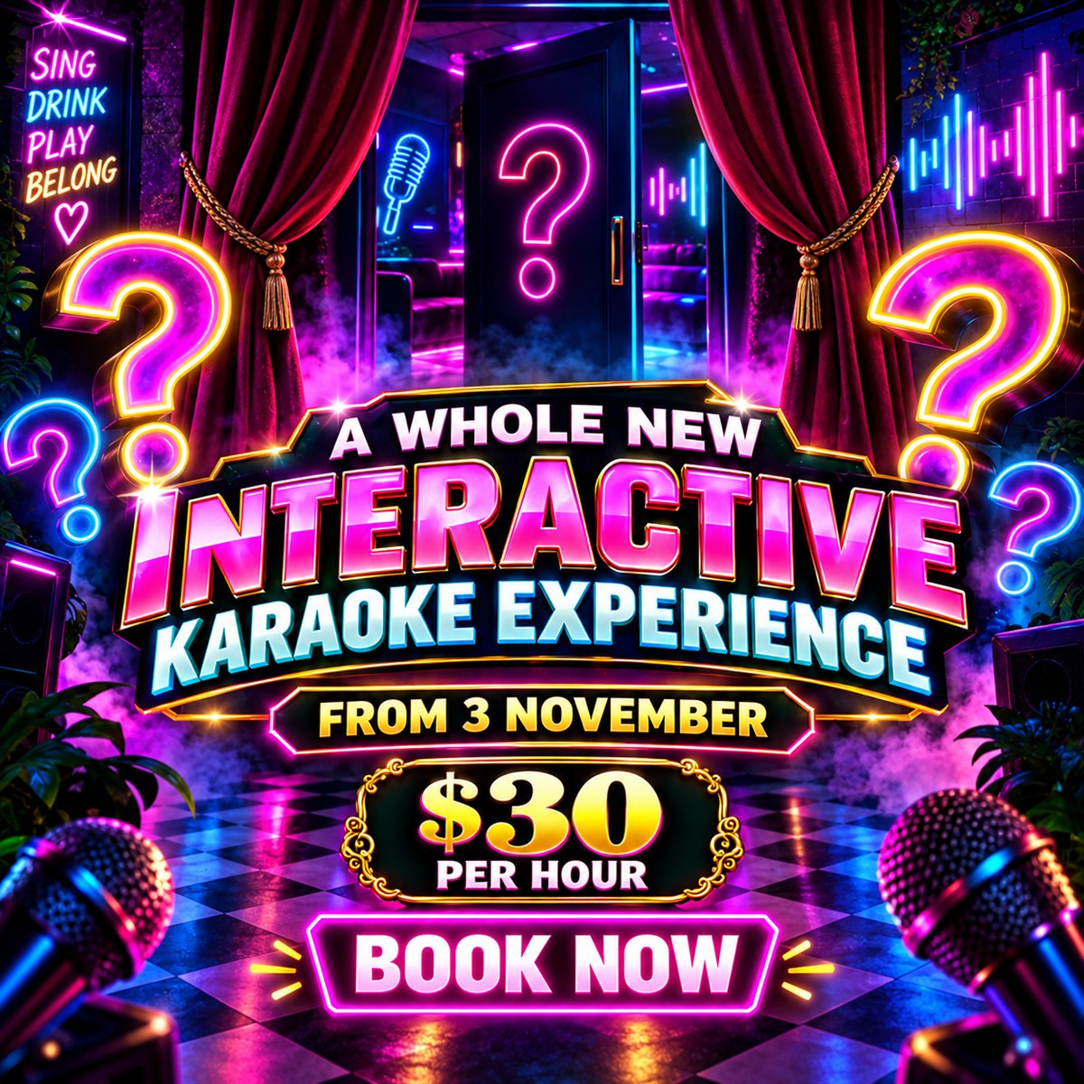 New Interactive Karaoke Experience